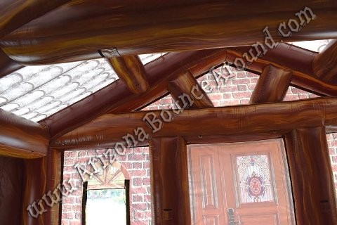 Inflatable Log Cabin Rentals in Phoenix Arizona